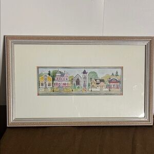 😄Country Crystal Pane" by the Canadian artist Helen Downing Hunter